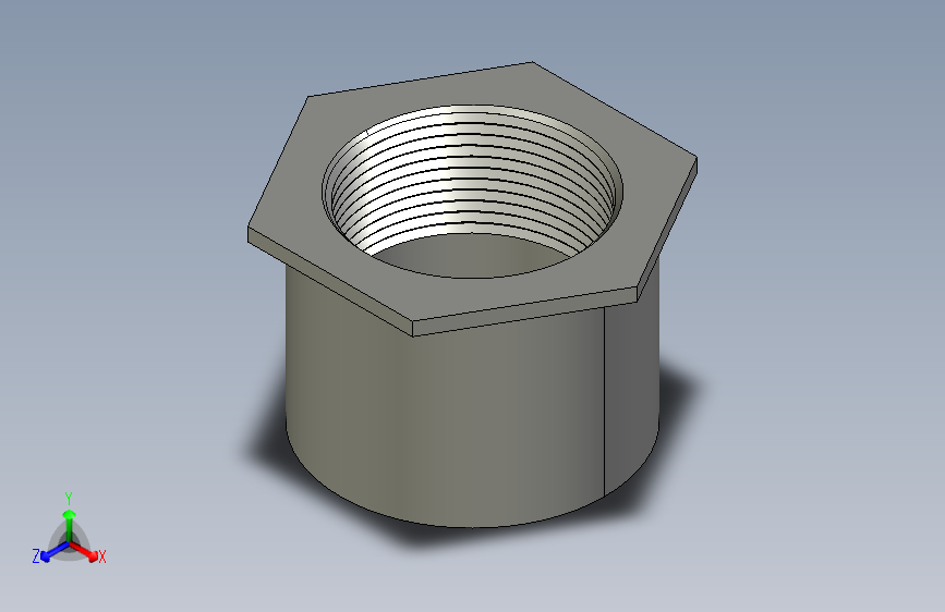 船舶管路系统SeaCor_ReducerBushing_FPTxSPIG_37J138251_2in x 1.5in