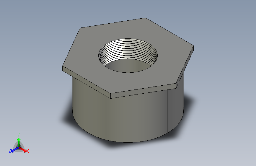 船舶管路系统SeaCor_ReducerBushing_FPTxSPIG_37J138420_4in x 2in