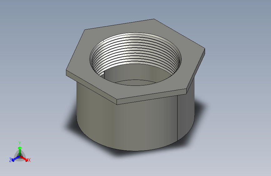 船舶管路系统SeaCor_ReducerBushing_FPTxSPIG_37J138422_4in x 3in