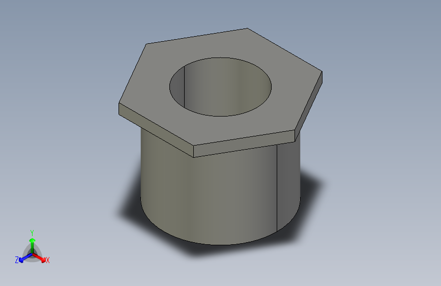 船舶管路系统SeaCor_ReducerBushing_SxSPIG_37J137130_1in x 0.5in