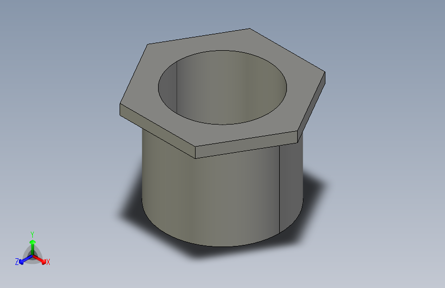 船舶管路系统SeaCor_ReducerBushing_SxSPIG_37J137131_1in x 0.75in