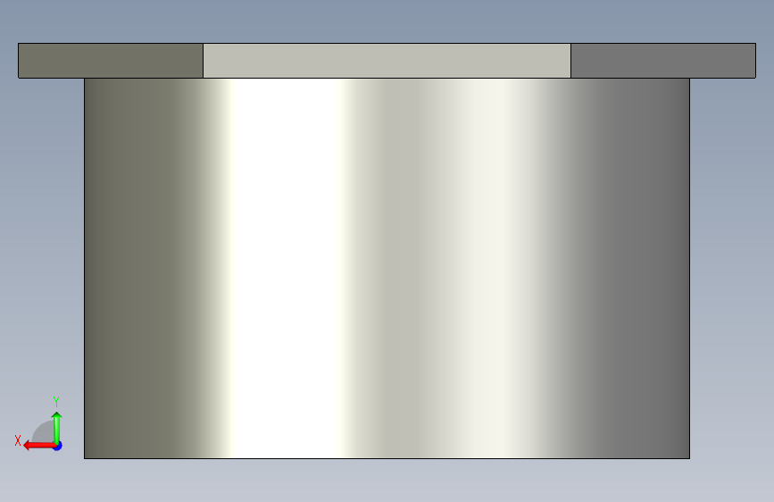 船舶管路系统SeaCor_ReducerBushing_SxSPIG_37J137337_3in x 1.5in 背面视图