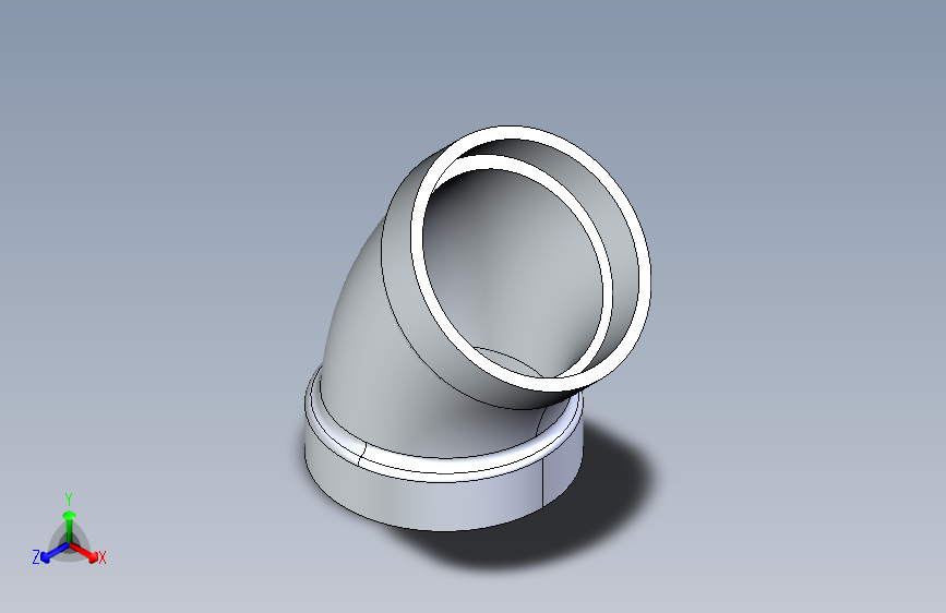 船舶管路系统S4_SeaDrainPLUS_1-8Bend-SxS_37E165004_4in Sea Drain Plus - 45 Bend - SxS