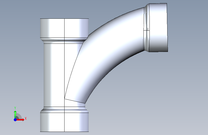 船舶管路系统S9_SeaDrainPLUS_LongTurnTee-SxSxS_37E173001_1-1-2in Sea Drain Plus - Long Turn Tee - SxSxS