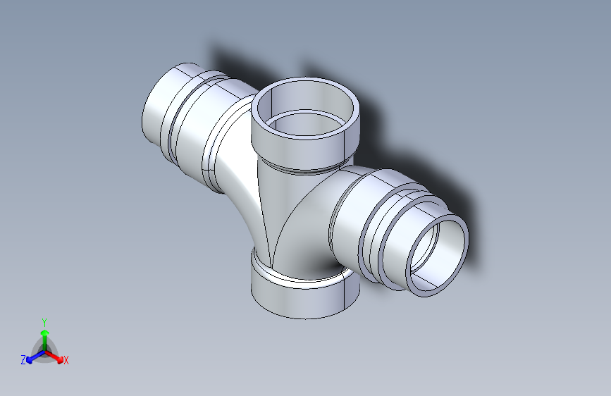 船舶管路系统S16_SeaDrainPLUS_DoubleSanitaryReducingTee-SxSxSxS_37E261930_2in Sea Drain Plus - Sanitary Double Reducer Tee - SxSxSxS