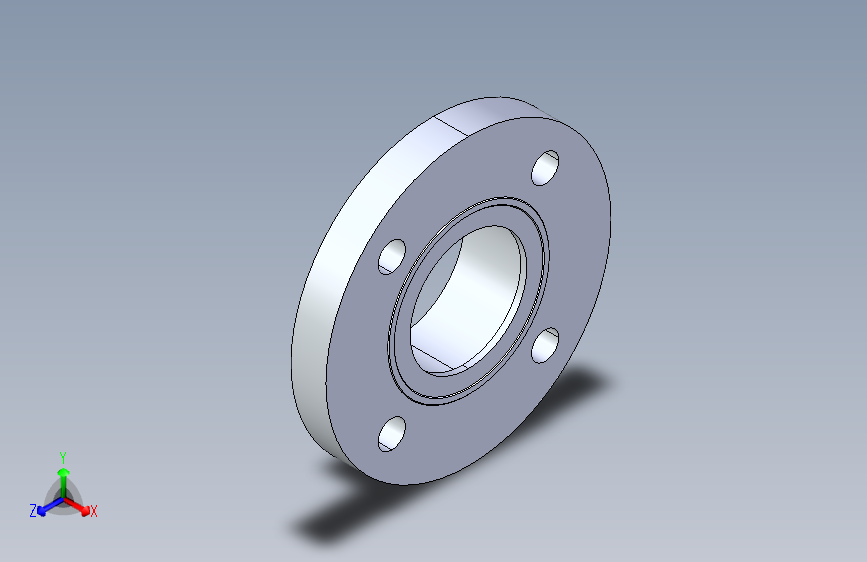 船舶管路系统S22_SeaDrainPLUS_Flange150Solid-S_37E169203_3in Sea Drain Plus - Flange 150lb Solid - S