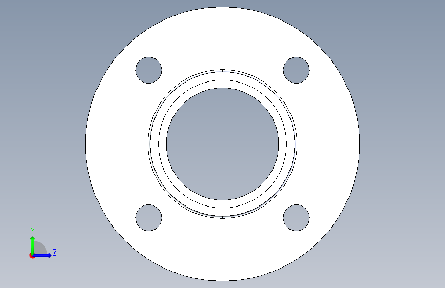 船舶管路系统S22_SeaDrainPLUS_Flange150Solid-S_37E169203_3in Sea Drain Plus - Flange 150lb Solid - S