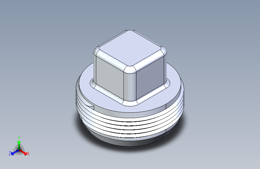 船舶管路系统S23B_SeaDrainPLUS_CleanPlug-MPT_37E161101_1-1-2in Sea Drain Plus - Plug - MPT