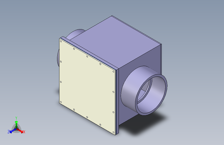 [PVC]法兰接头盒 Flange-Union Box