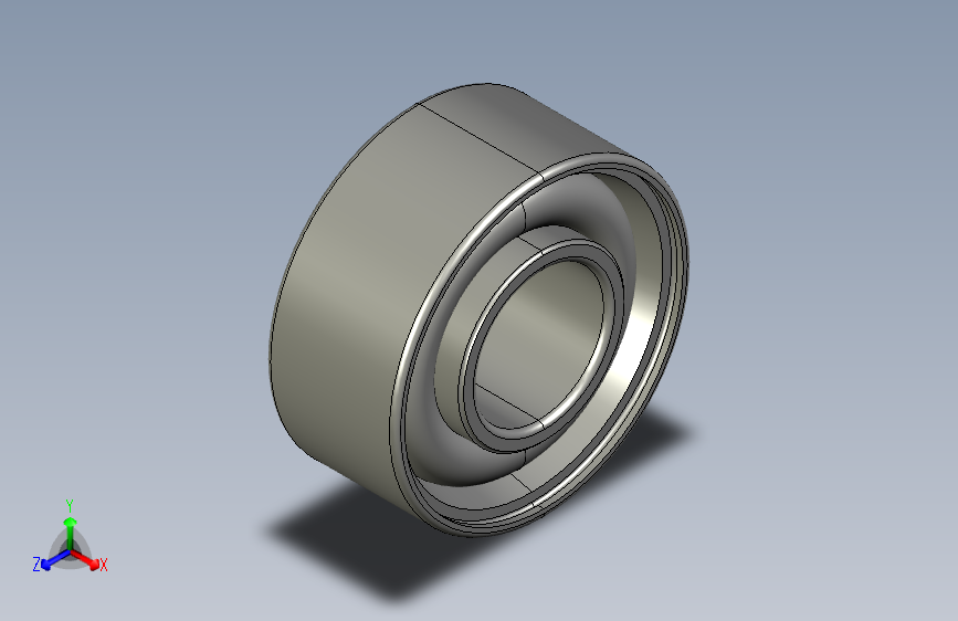 SKF双列角接触球轴承3D模型