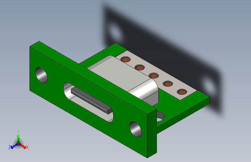 USB C 连接器垂直和水平安装usb-c-connector-vertical-and-horizontal-mount-STP