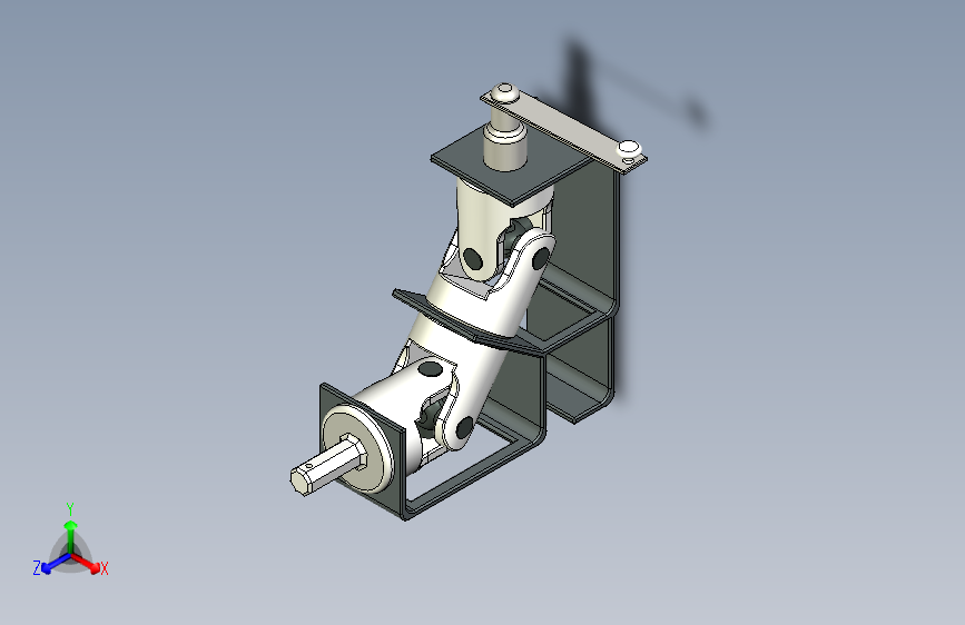 universal-joint 万向节结构3D图纸 INVENTOR设计