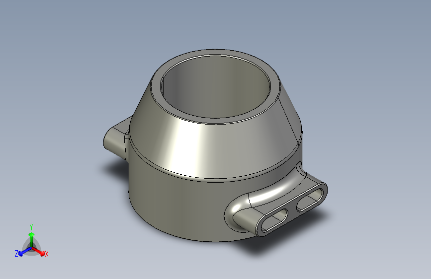 MGU-H涡轮增压器发电机3D数模图纸 IGS格式