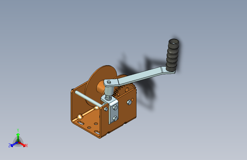 Dutton Lainson WG1500 六角驱动绞盘--stp