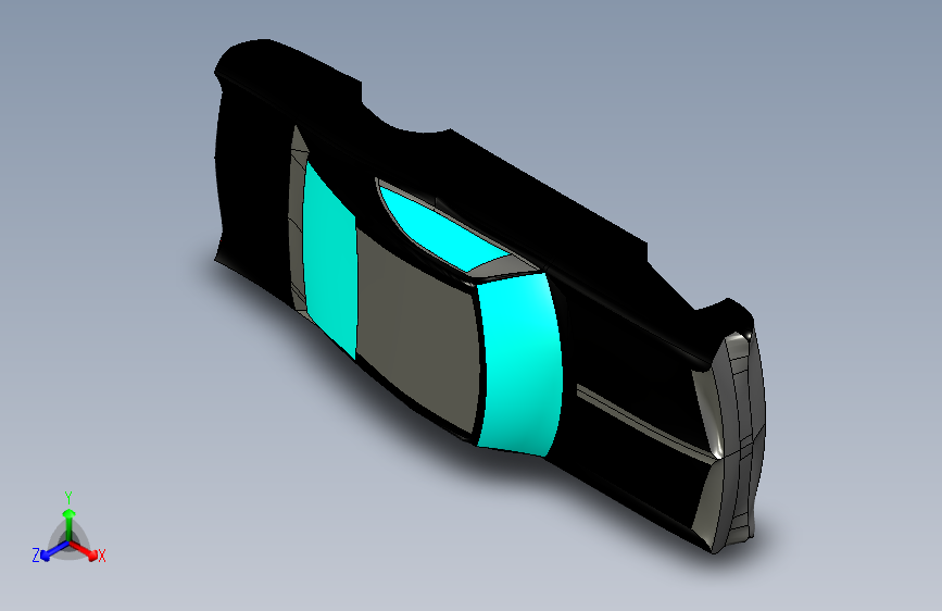 庞蒂亚克车身表皮--catia  igs