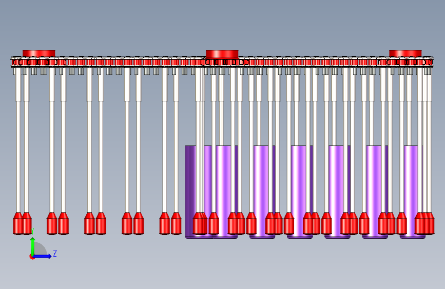 滚子链pin-oven-chain-roller-chain-STP 左侧视图