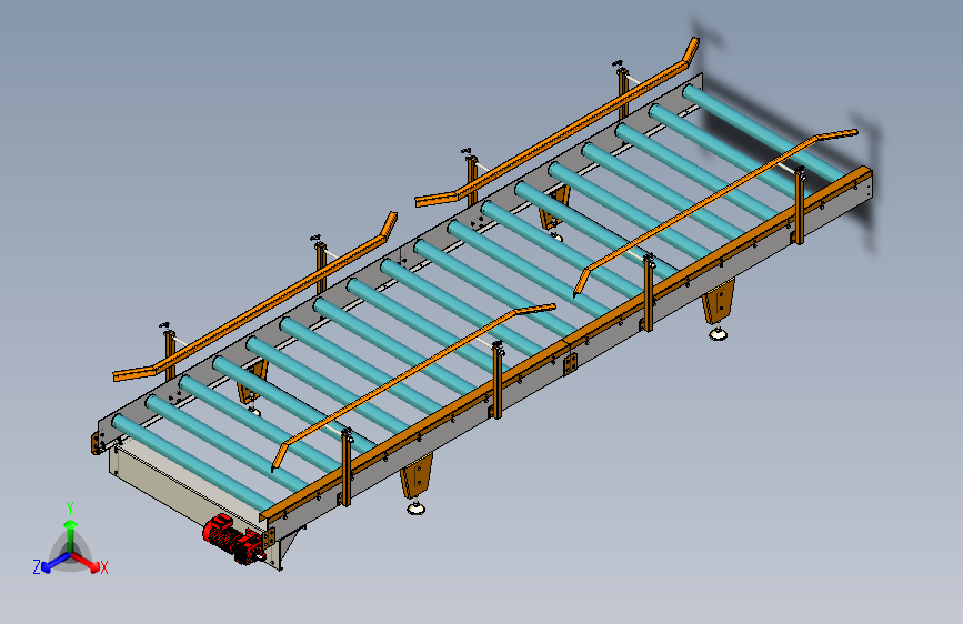 滚筒输送机motorized-roller-conveyor-stp