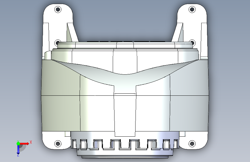 ABB全系列机器人3-3D模型 (143) 俯视图