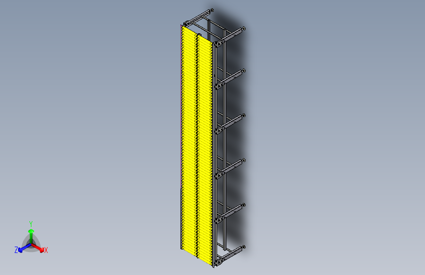 5米滚筒输送机conveyor-free-5m-STP