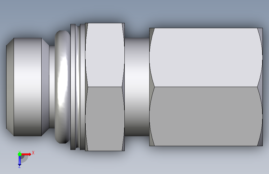 卡套式工业通用硬管接头EO_Male_Stud_connector_GEO06LLMCF
