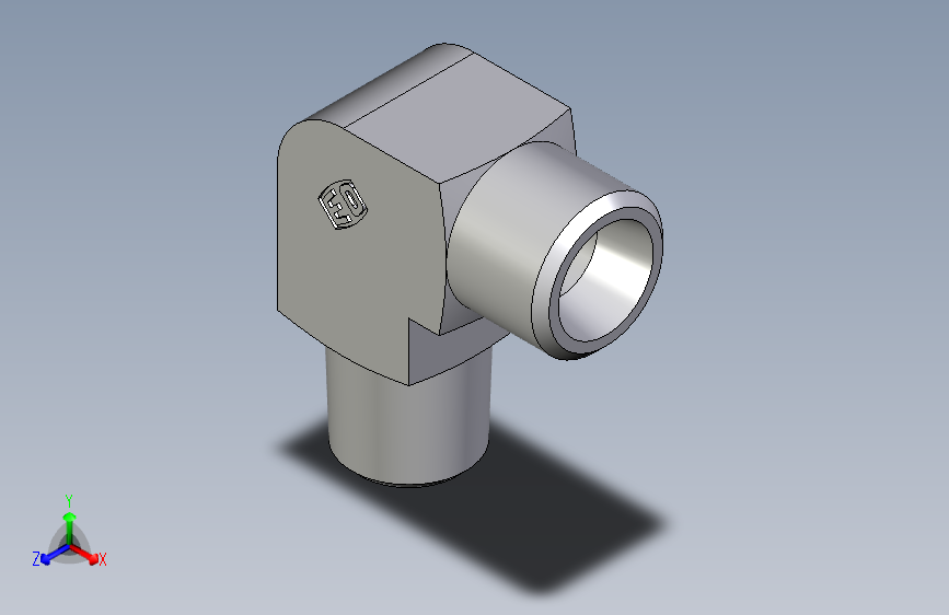 卡套式工业通用硬管接头EO_Male_stud_elbow_WE08LMCFX