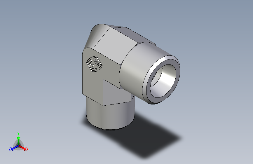 卡套式工业通用硬管接头EO_Male_stud_elbow_WE10SM71X