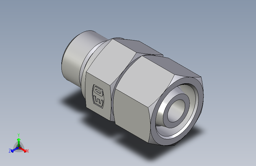 卡套式工业通用硬管接头EO_Swivel_connector_EGE14SMEDCF