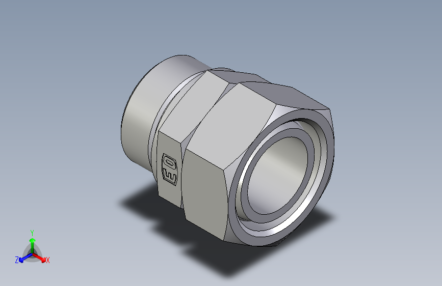 卡套式工业通用硬管接头EO_Swivel_connector_EGE42LMEDCF