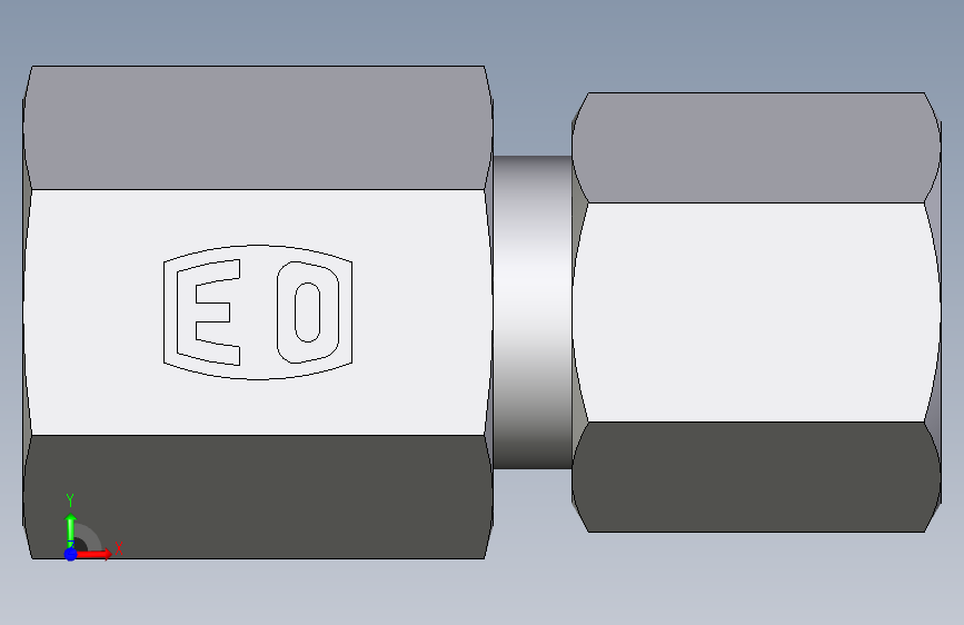 卡套式工业通用硬管接头EO_Swivel_connector_GAI06SR71