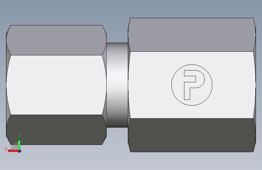 卡套式工业通用硬管接头EO_Swivel_connector_GAI06SR71