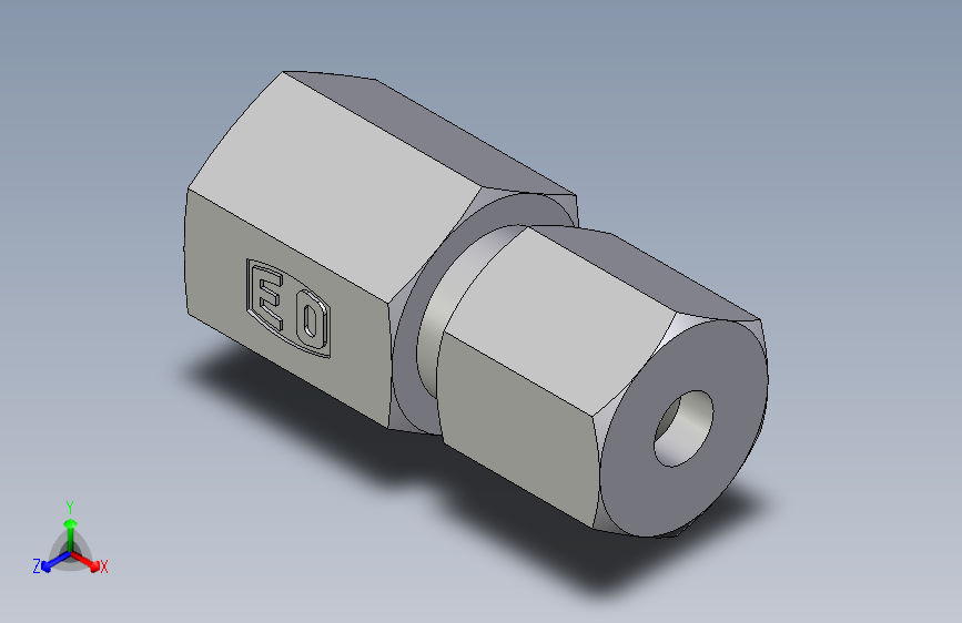 卡套式工业通用硬管接头EO_Swivel_connector_GAI06ZSR71