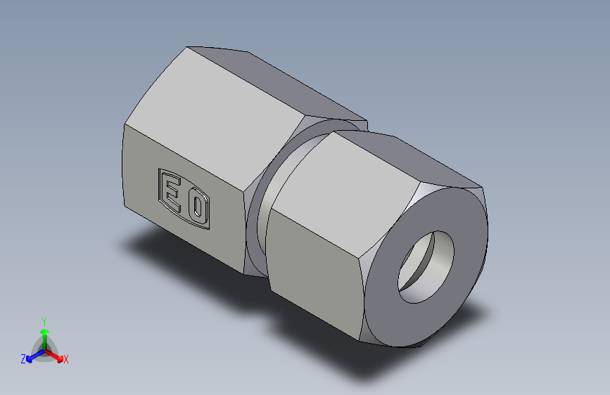 卡套式工业通用硬管接头EO_Swivel_connector_GAI10SM71