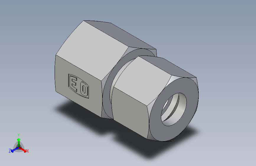 卡套式工业通用硬管接头EO_Swivel_connector_GAI14ZSR71