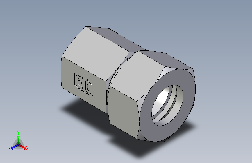 卡套式工业通用硬管接头EO_Swivel_connector_GAI18ZLR71
