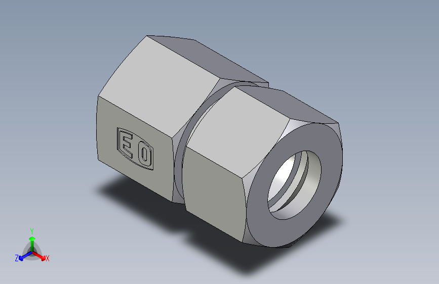 卡套式工业通用硬管接头EO_Swivel_connector_GAI20ZSMCF