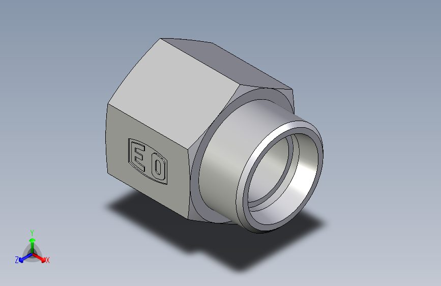 卡套式工业通用硬管接头EO_Swivel_connector_GAI22LR71X