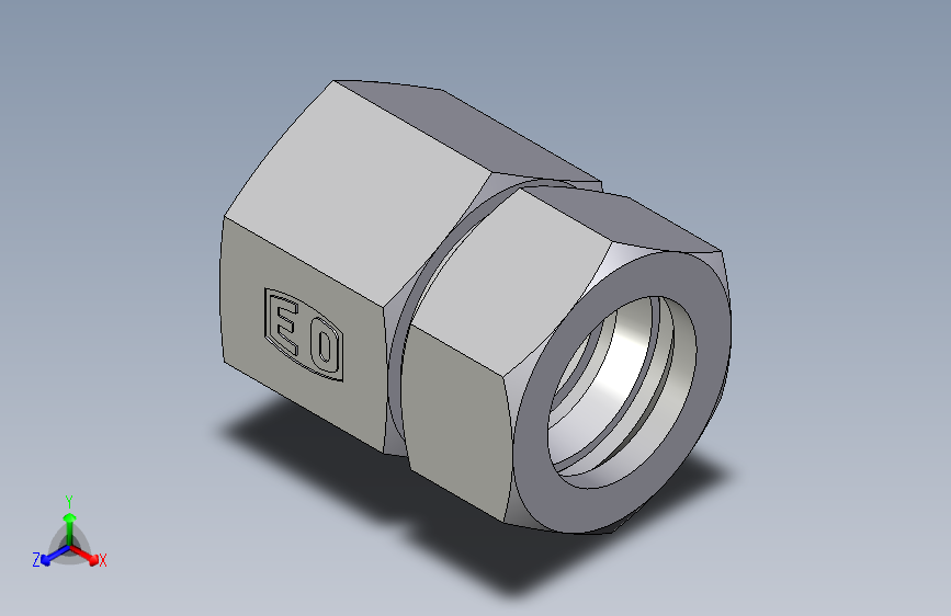 卡套式工业通用硬管接头EO_Swivel_connector_GAI28LRCF