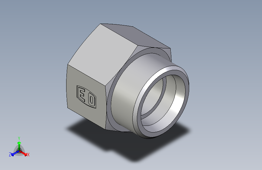 卡套式工业通用硬管接头EO_Swivel_connector_GAI38SMCFX