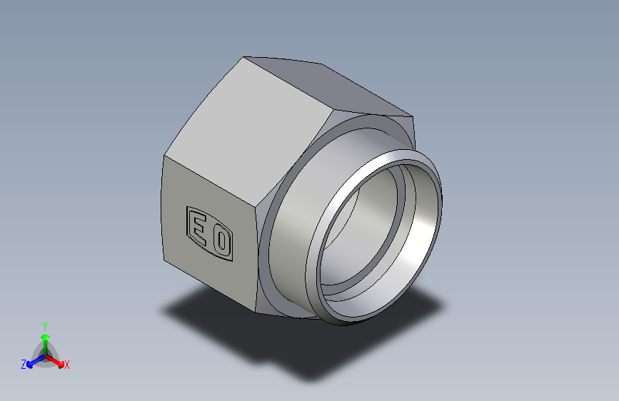 卡套式工业通用硬管接头EO_Swivel_connector_GAI42LM71X