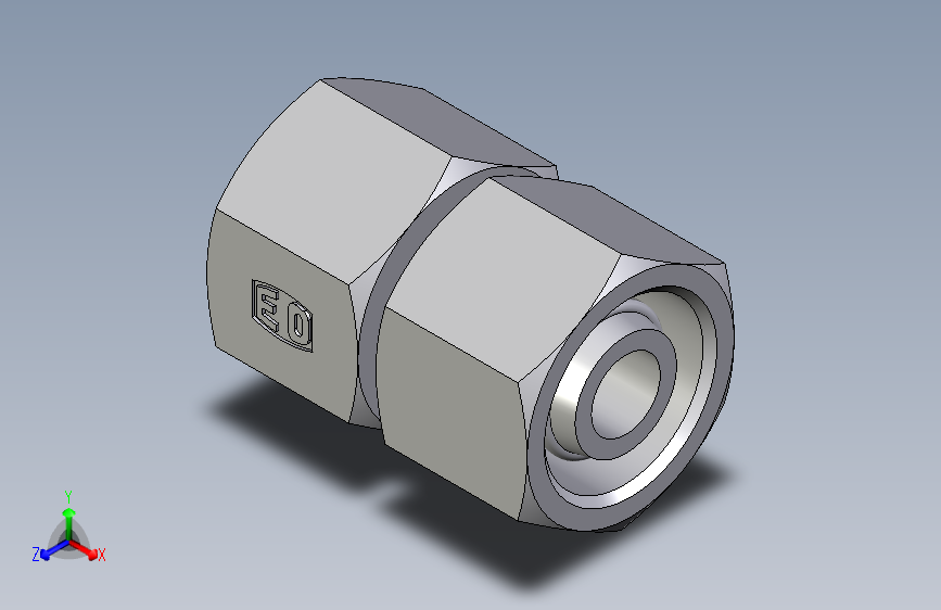 卡套式工业通用硬管接头EO_Swivel_union_GZ12SCF