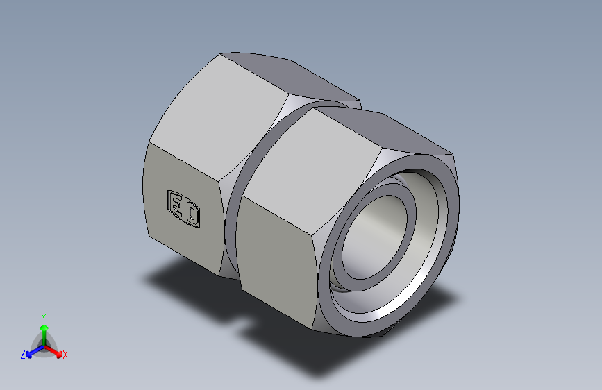 卡套式工业通用硬管接头EO_Swivel_union_GZ30SCF