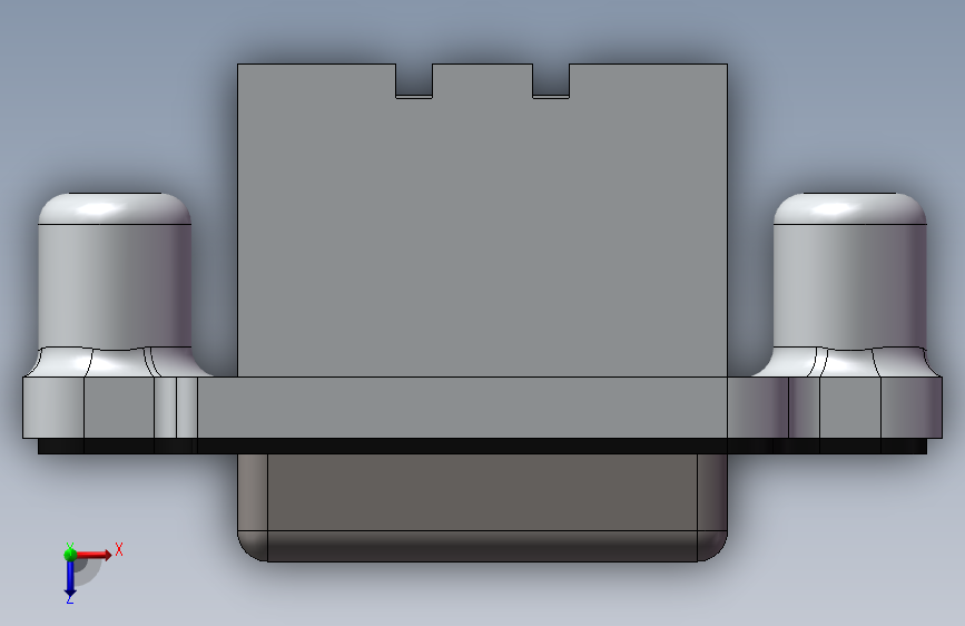 USB插头_SOLIDWORKS 2012_模型图纸下载 – 懒石网