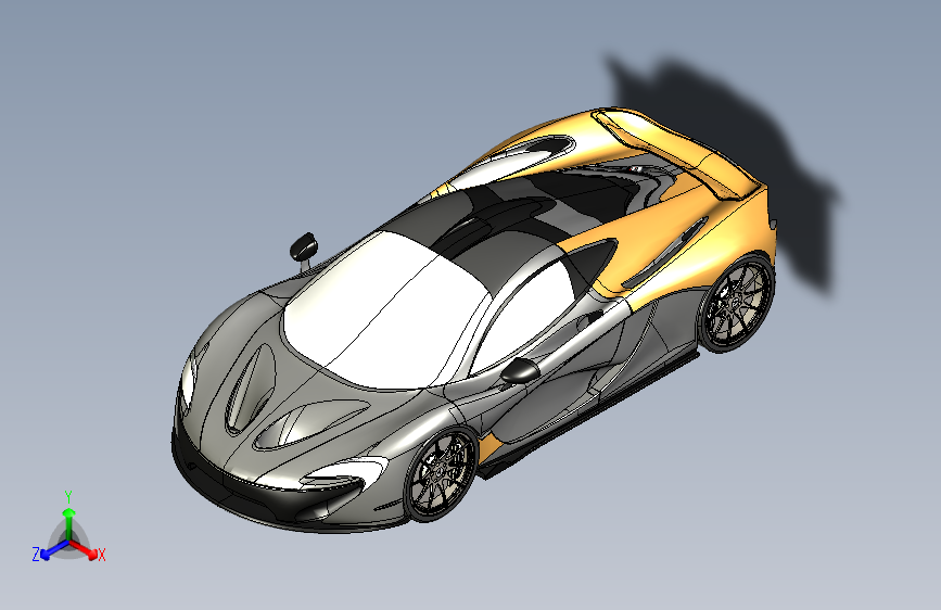 迈凯伦 mclaren p1 SW STP