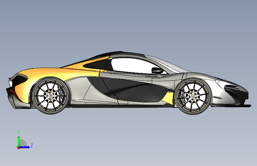 迈凯伦 mclaren p1 SW STP
