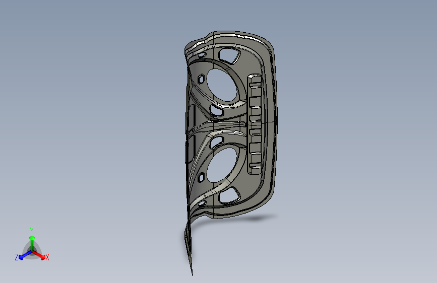 汽车行李箱门、行李箱盖--igs catia stp