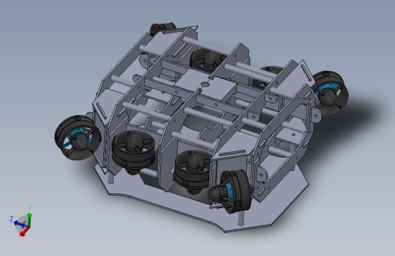 用于交配竞赛的 4 DOF ROV 概念水下潜航器--sw
