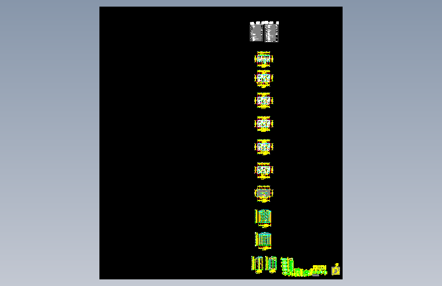2000平米七层框架住宅施工组织设计及工程量清单（含建筑、结构图，平面图，网络图）