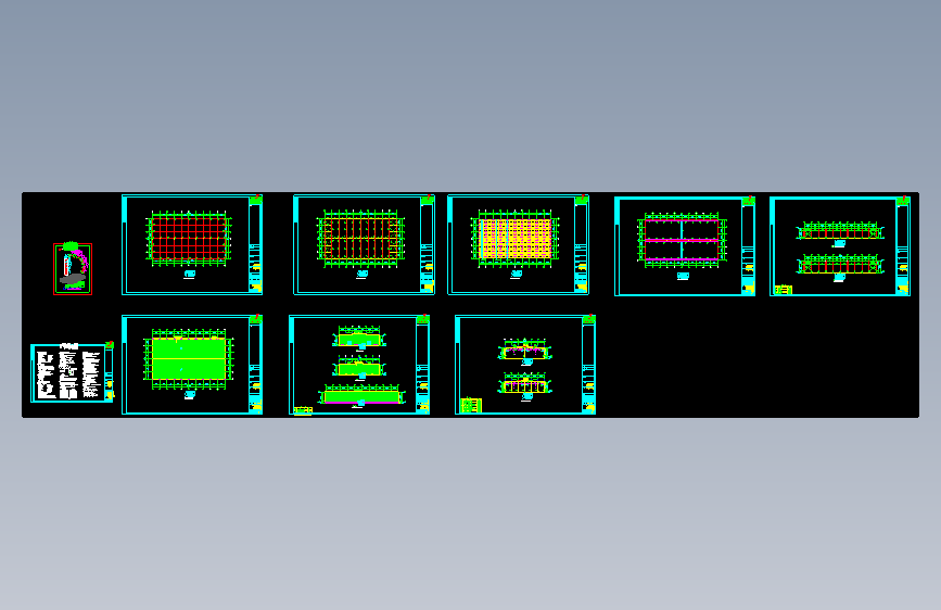 浙江65x36米工程CAD