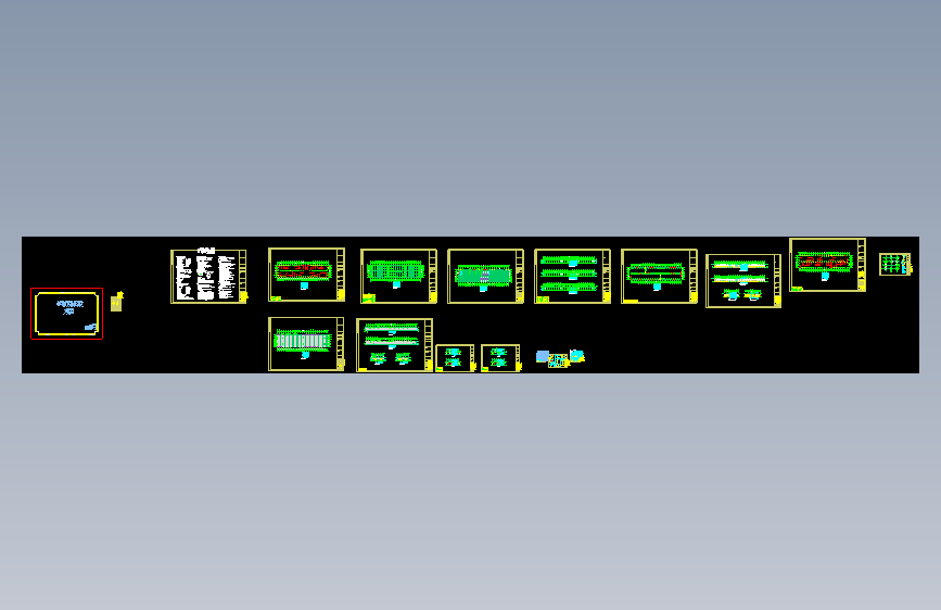 东升三厂40米跨度工程CAD