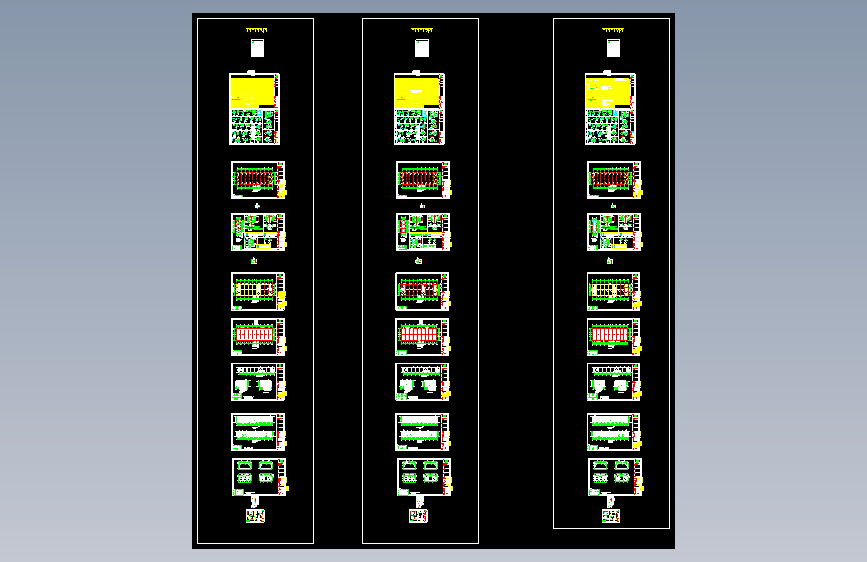 厦门生物科技圆车间工程CAD